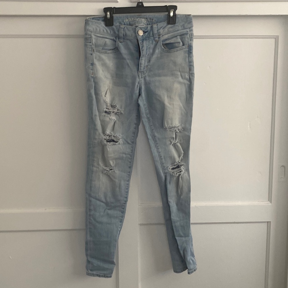 American Eagle Super Stretch High Waisted Jeans